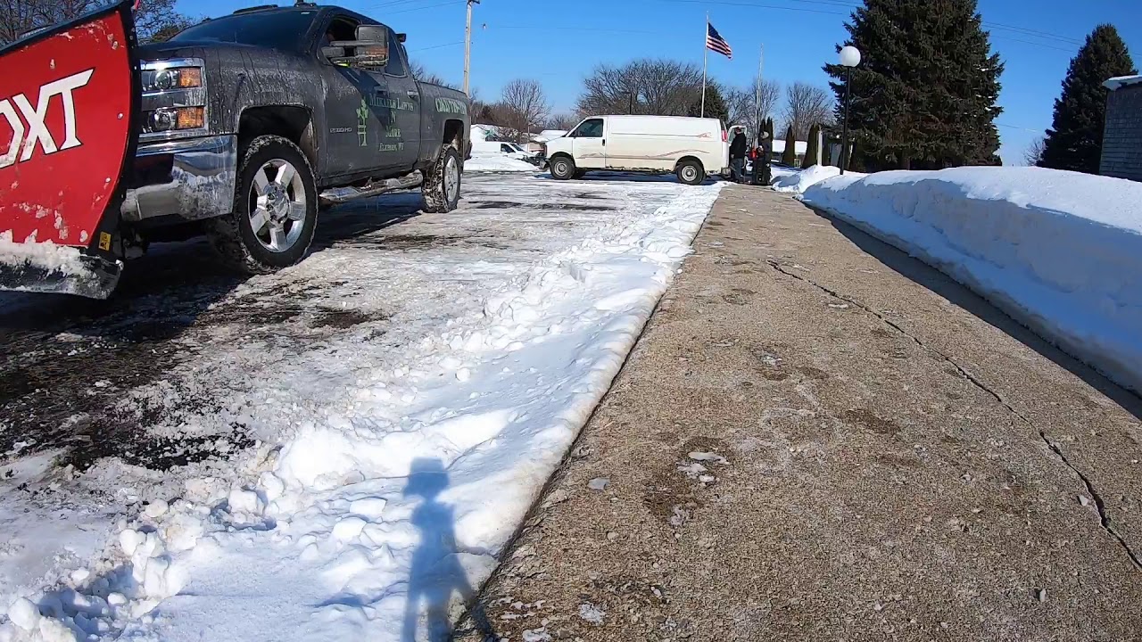 Snow plowing parking spots (tips and tricks)