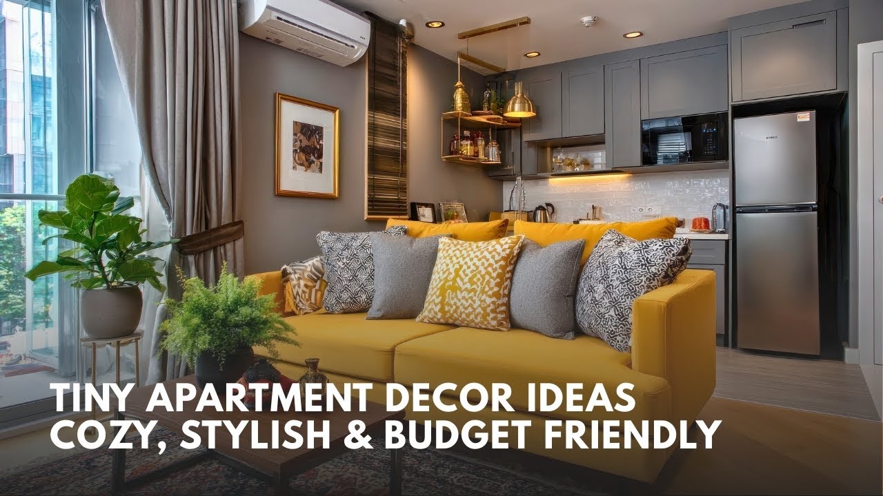 Tiny Apartment Decor Ideas That Maximize Space & Smart Layout Hacks