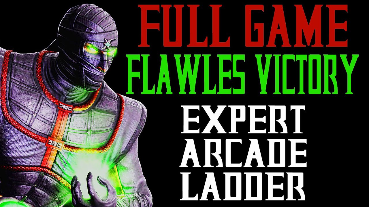 ERMAC EXPERT Arcade Ladder (NO DAMAGE  FLAWLESS VICTORY) MORTAL KOMBAT 9 / 4K 60 FPS