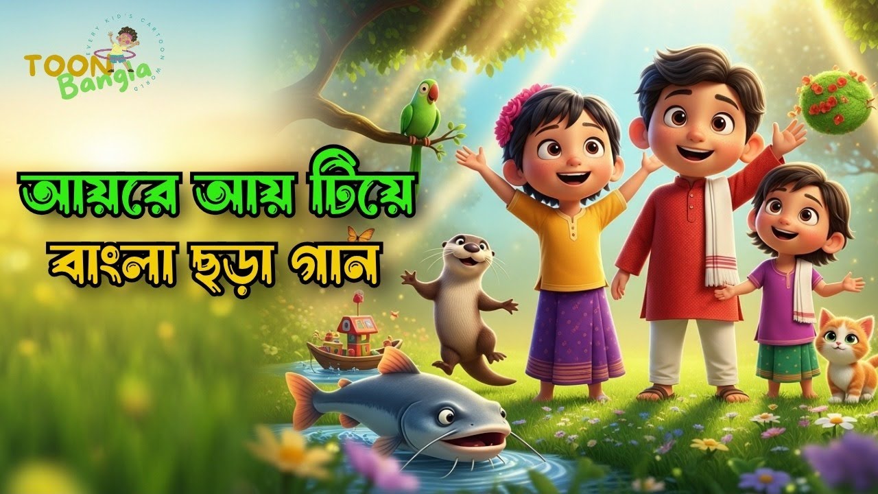 aye re aye tiye bengali song Toon Bangla আয়রে আয় টিয়ে |
