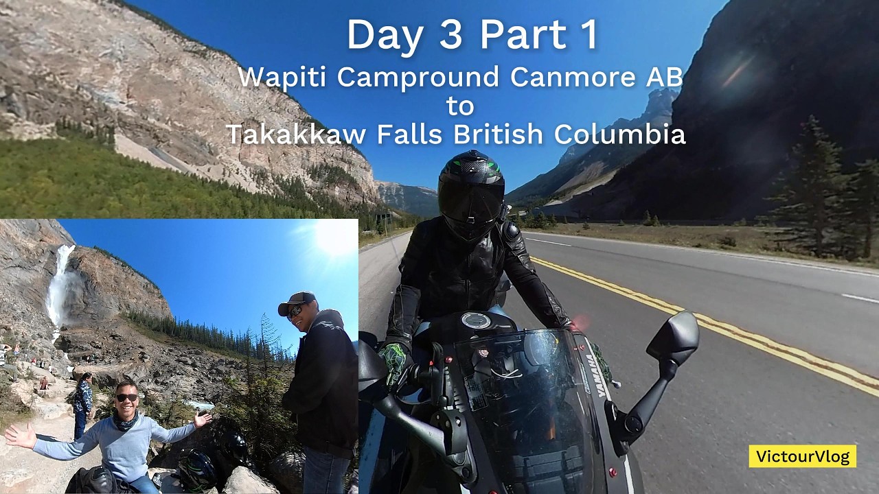 5 DAYS MOTORCYCLE ROAD TRIP | SASKATCHEWAN TO JASPER AB CANADA ( DAY 3 PART 1 ) W/ MY YAMAHA YZF R3