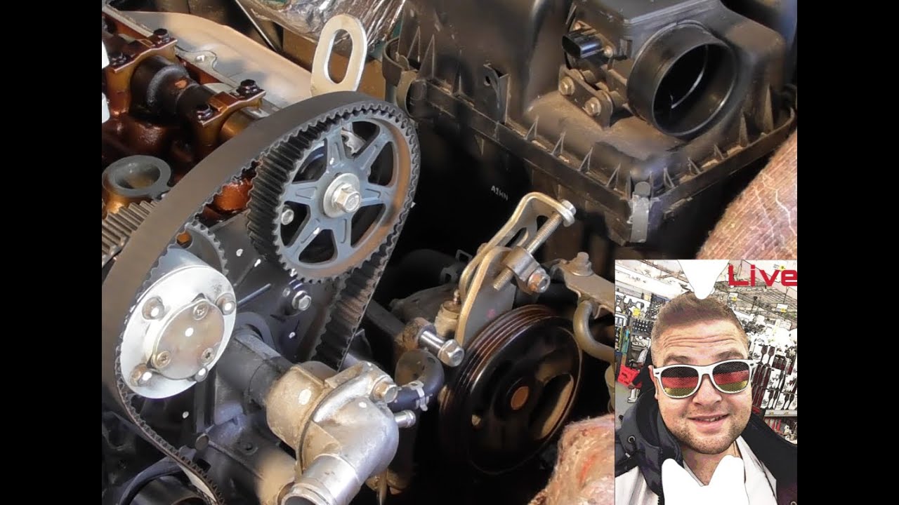 Anleitung Zahnriemen wechseln change timing belt Teil2 Mazda MX5