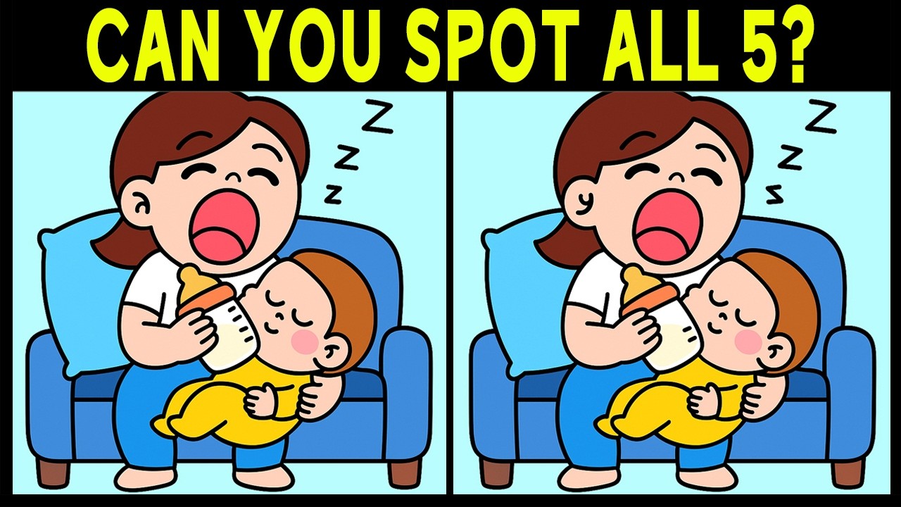 Eagle Eyes Only! Find 5 Differences Before Time’s Up