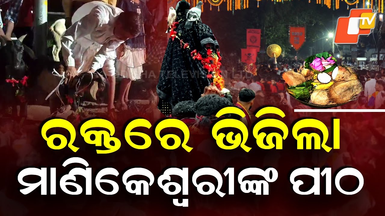 Special Story: Lakhs Join Manikeswari’s Chhatar Yatra in Bhawanipatna