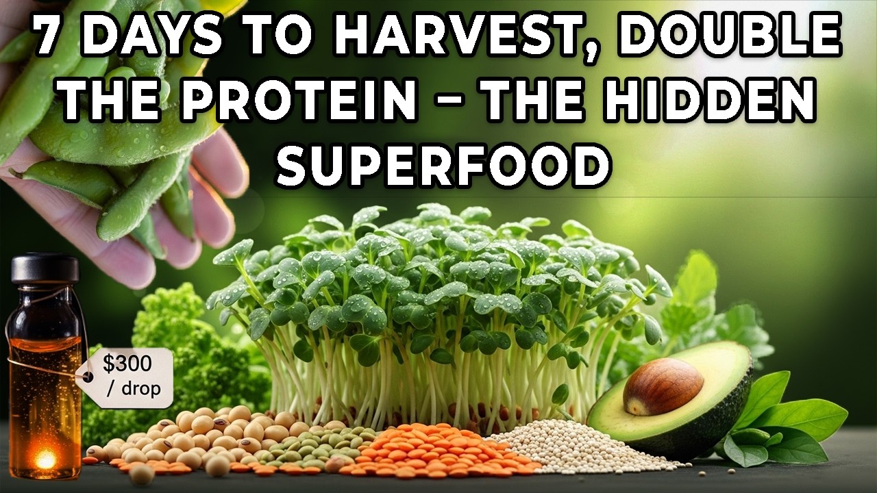 7 Days To Harvest, Double The Protein – The Hidden Superfood
