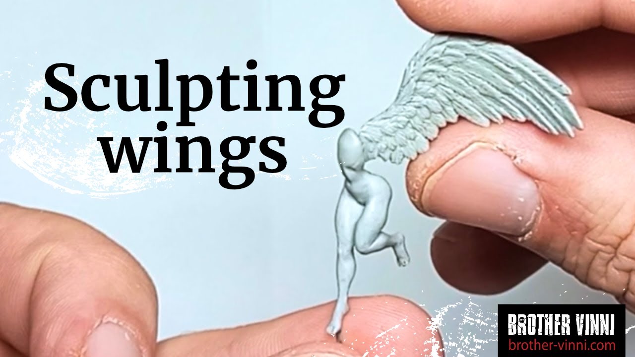 Sculpting wings by Brother-Vinni, process with comments.
