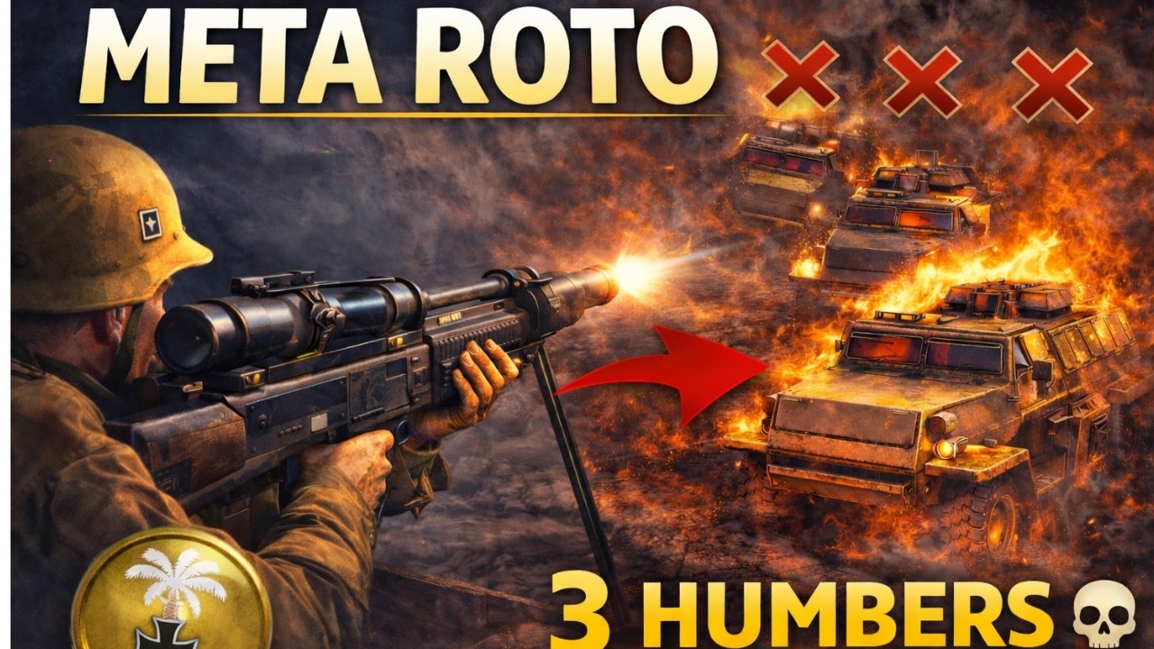 👉 ¿Está ROTO el Panzerjäger? 3 Humbers Eliminados | 3v3 Competitivo CoH3