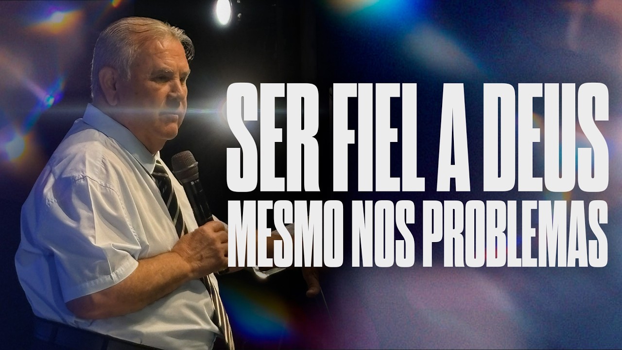 15/02/2026 Manhã - Ser Fiel A Deus Mesmo Nos Problemas | Pr. Antonio Marques