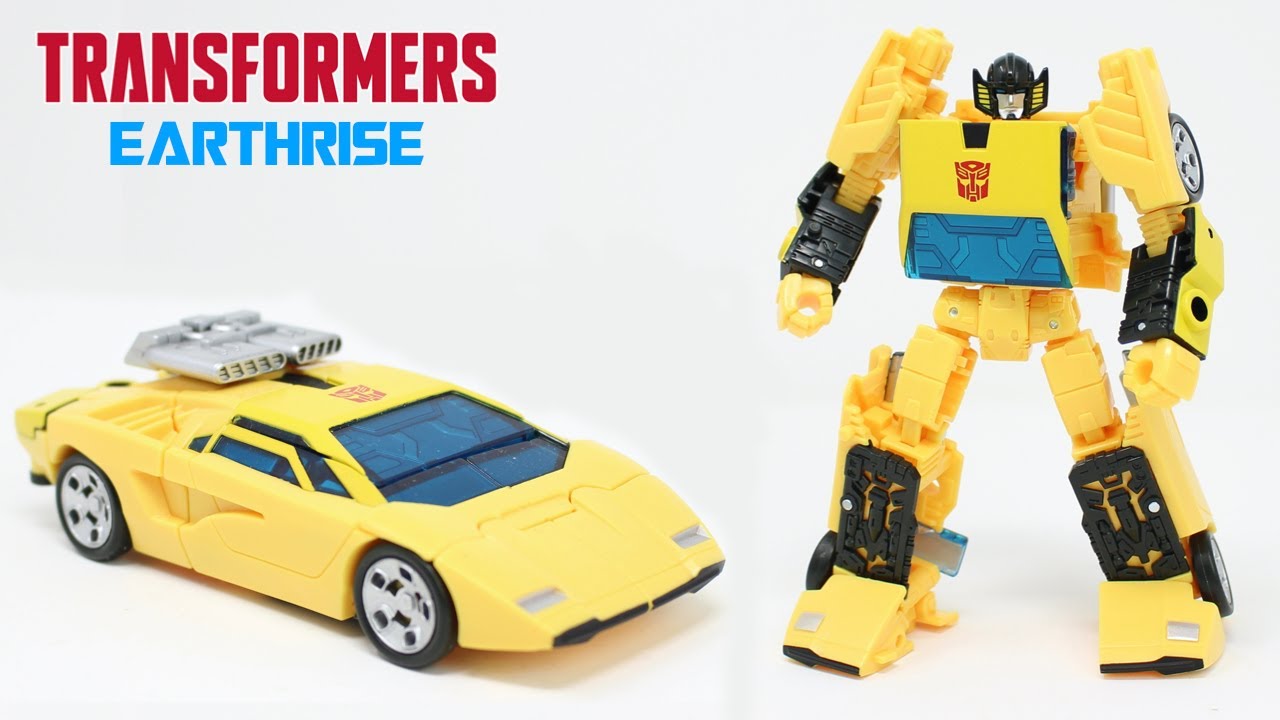 Transformers Earthrise Deluxe Class Sunstreaker Review