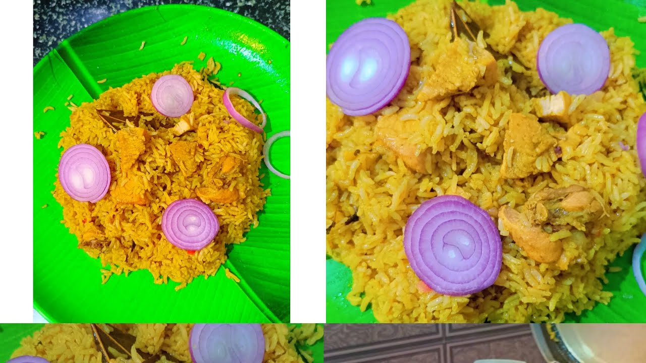 Natti style chicken biryani in cooker resipi in kannada ❤️💝 please subscribe ower channel 