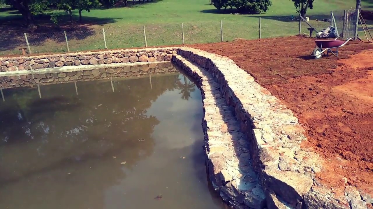 Lago de pesca e lazer da família