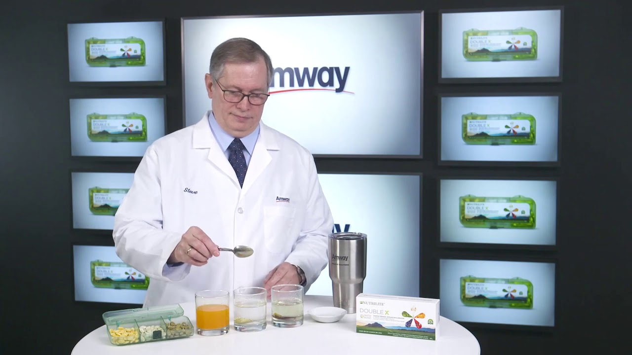 Nutrilite Double X Dissolved Demo Video