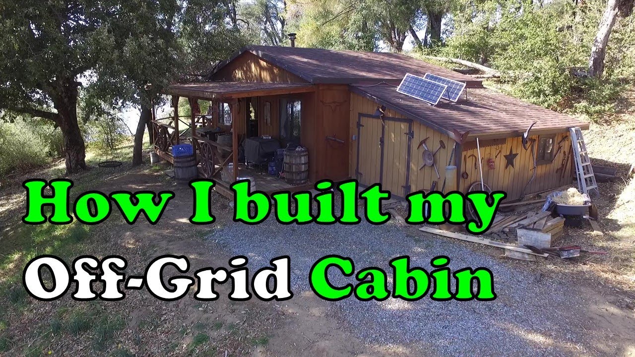 Off-Grid cabin walk through.  Cabin #3