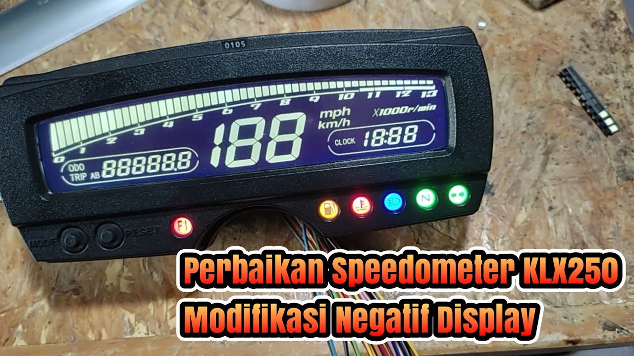 Perbaikan Speedometer KLX 250