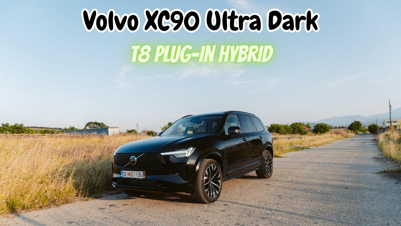 2025 Volvo XC90 facelift T8 AWD PHEV Ultra Dark (455 hp) - POV Drive & Walkaround