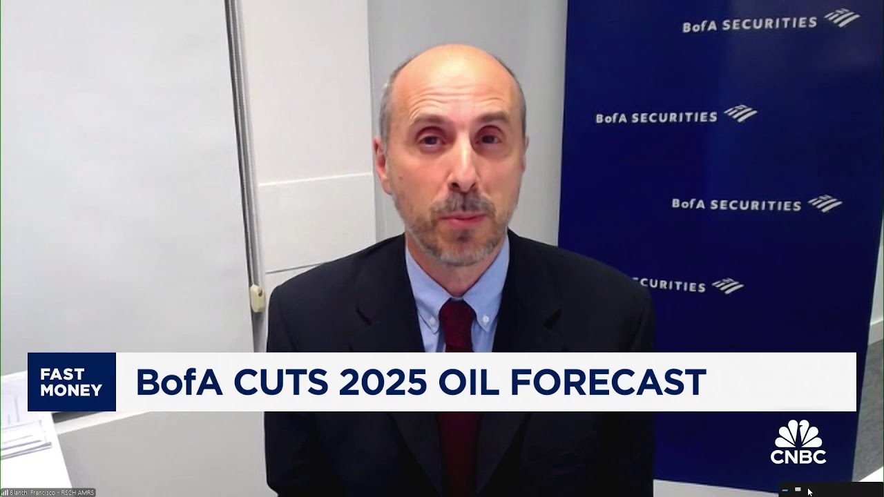BofA cuts 2025 oil forecast as oil wraps up its worst week since October 2023