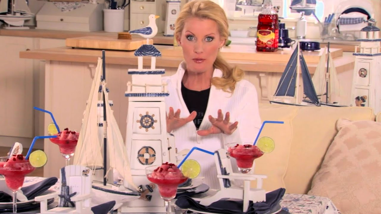 Sandra Lee - Cranberry Margaritas