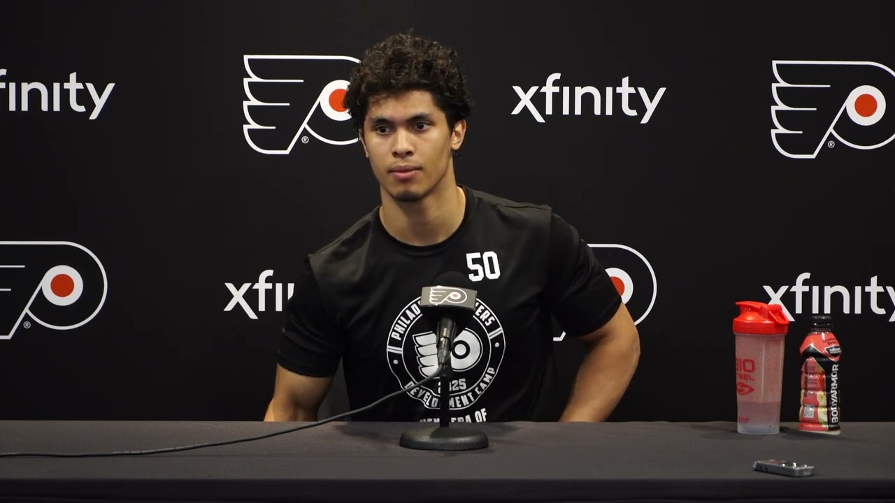 Noah Powell Philadelphia Flyers Development Camp #letsgoflyers