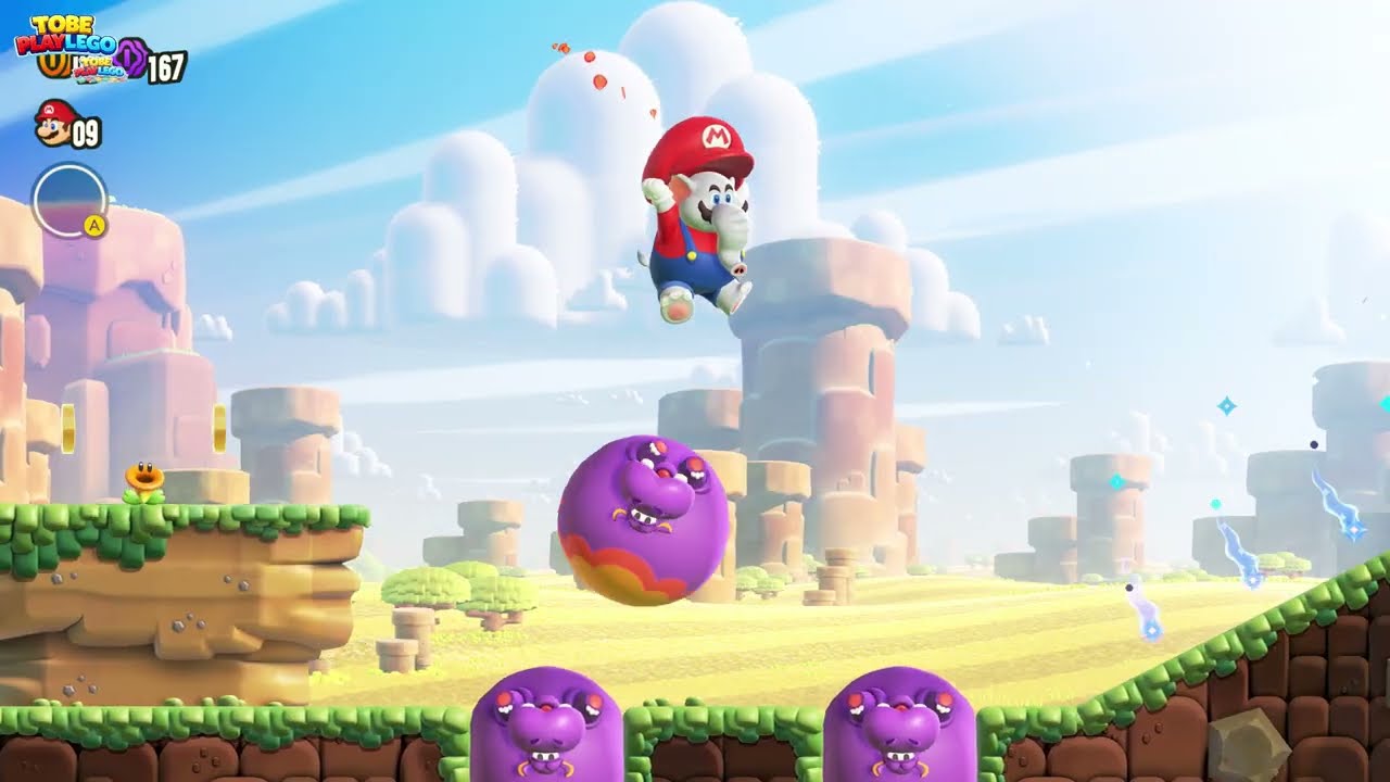 Super Mario Bros. Wonder – Fase 5 Completa | Novo Poder Revelado no Reino Flor 🌸⚡