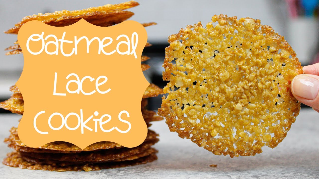 How to Make Oatmeal Lace Cookies | CHELSWEETS