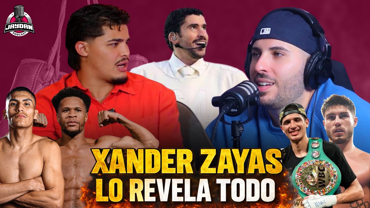 Xander Zayas le RESPONDE a Devin Haney / Bad Bunny / Josh Kelly, Vergil y Fundora 