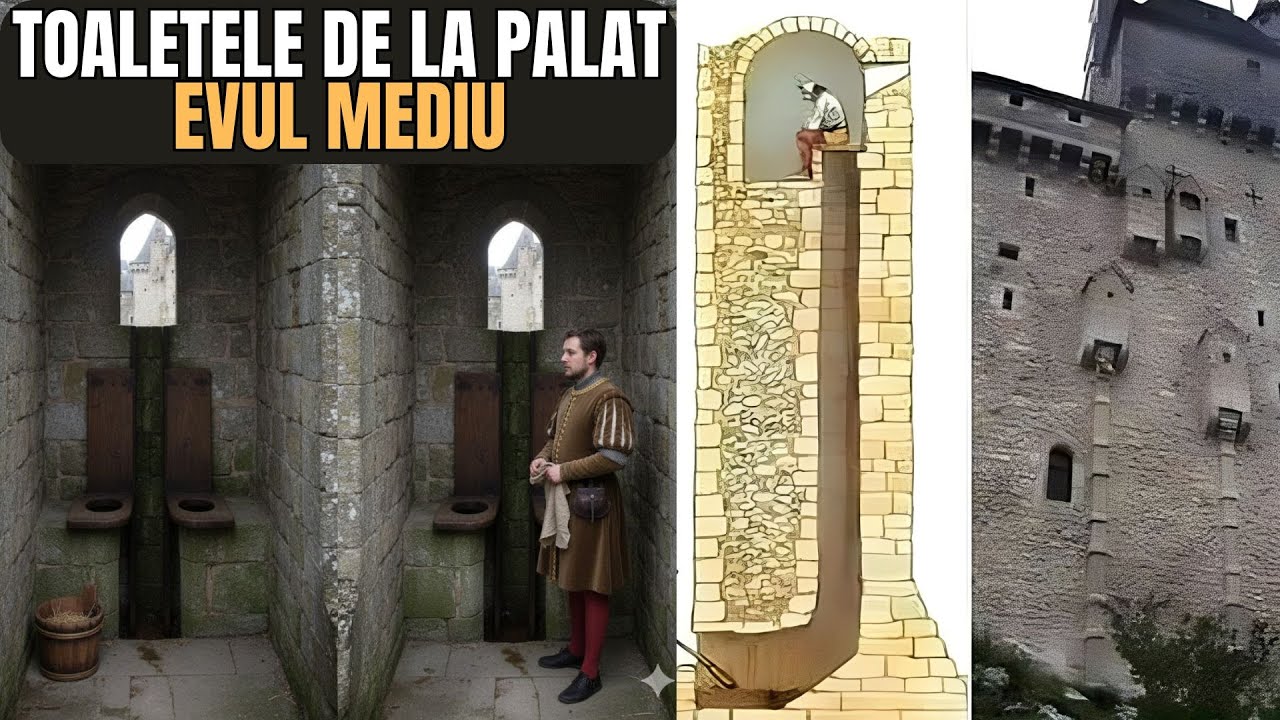 Secrete murdare ale regilor: Cum arătau toaletele din castelele medievale!