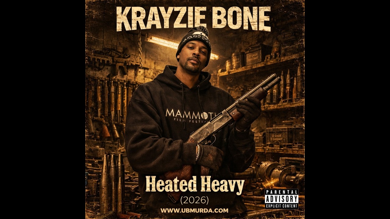 Krayzie Bone - Heated Heavy (2026)  #remix #krayziebone #ubmurdatv