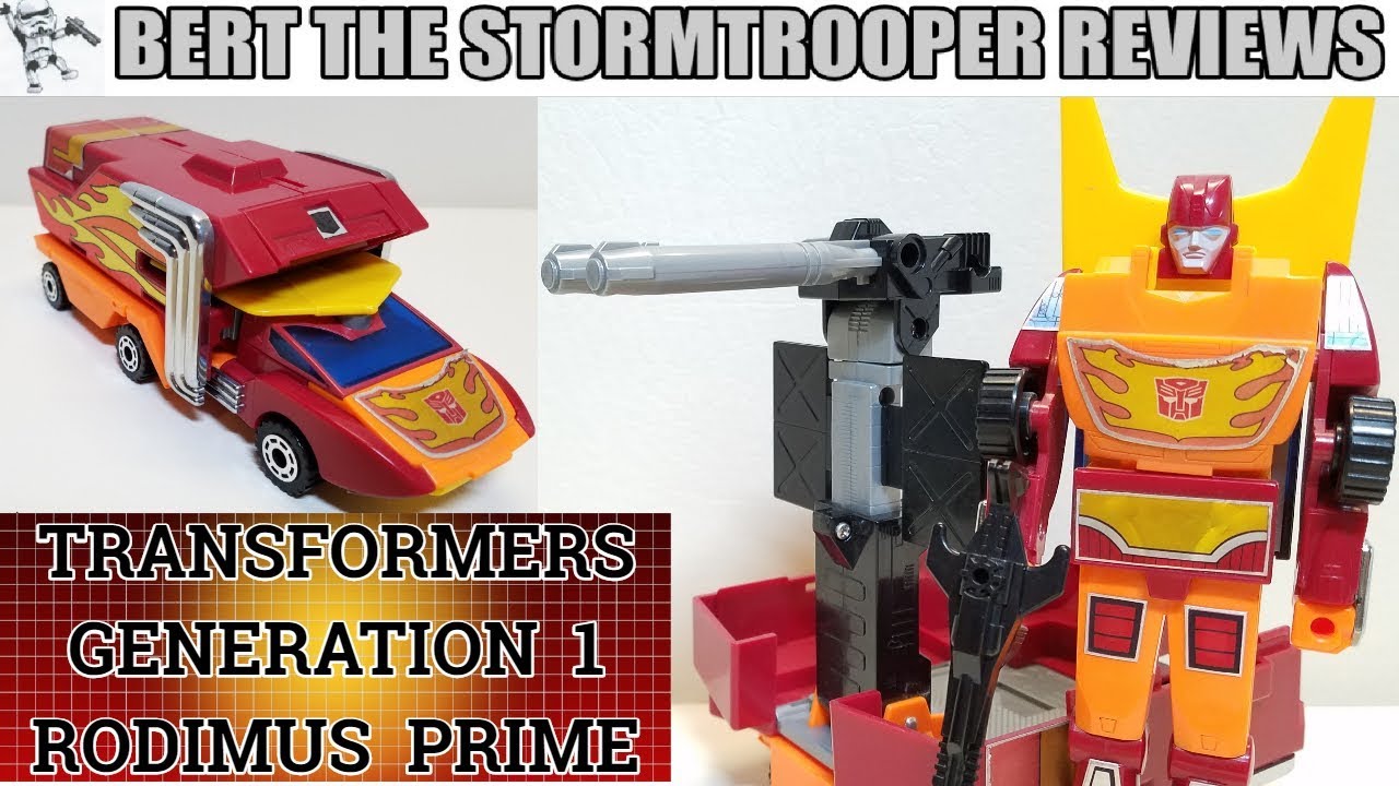 Обзор Transformers G1 RODIMUS PRIME! Обзоры Bert the Stormtrooper!
