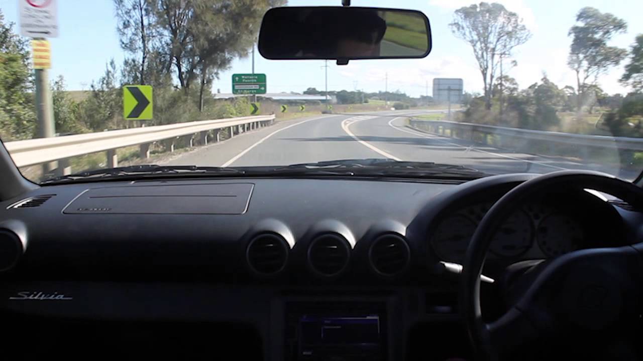 Cruising in my Nissan Silvia S15