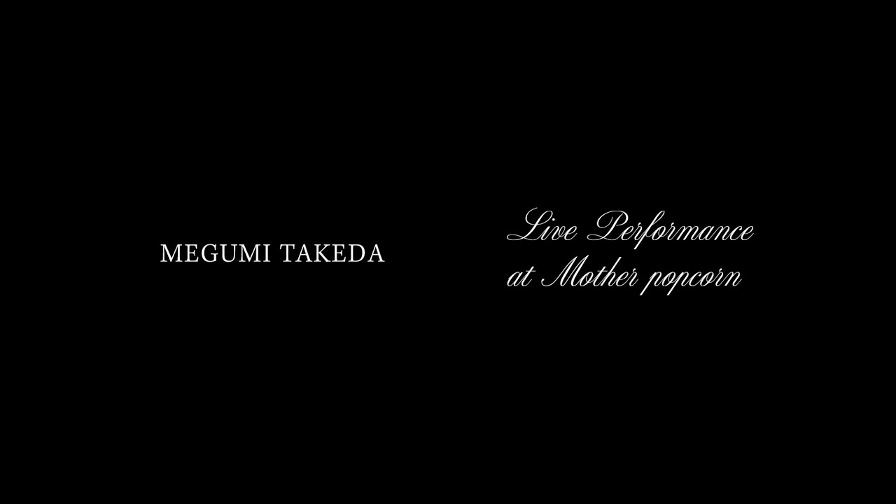 Trapped / RUNG HYANG (Cover) 武田恵美 Live Performance @Mother popcorn