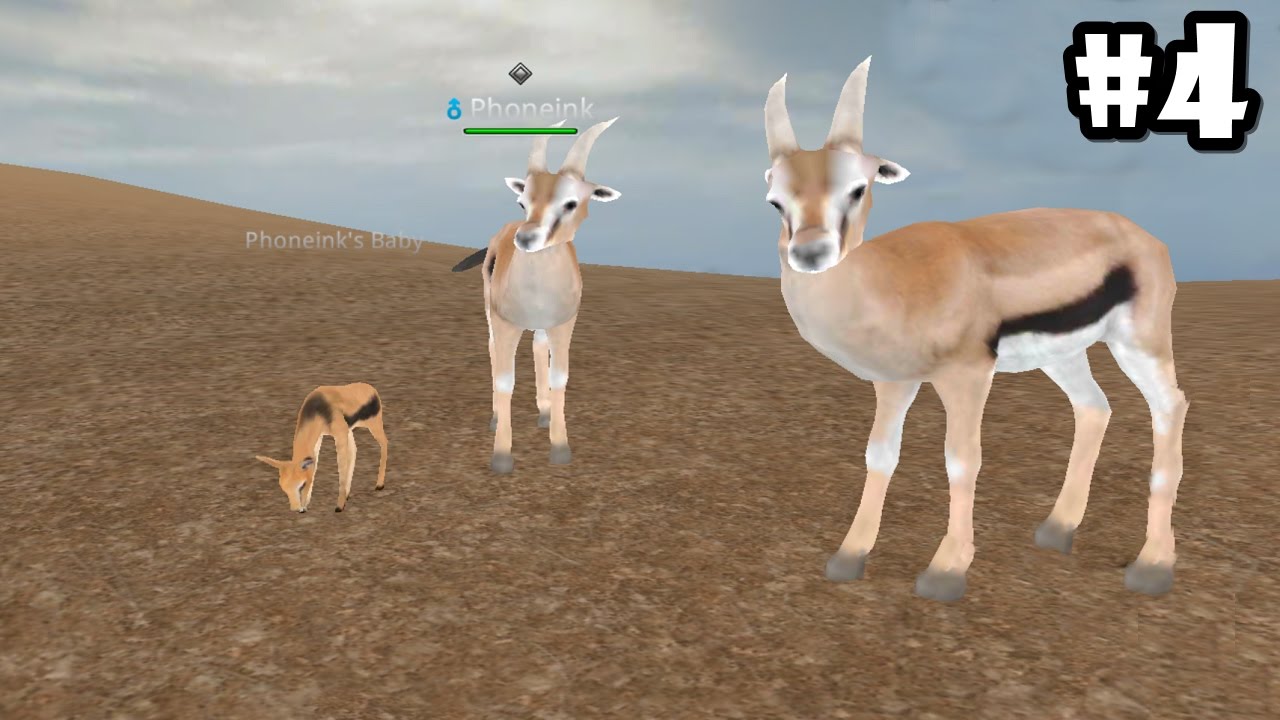 Wild Animals Online - Group of Gazelles - Android/iOS - Gameplay Episode 4