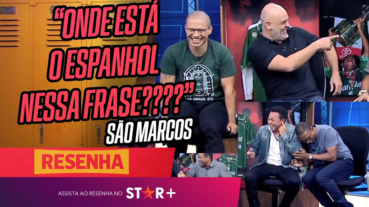 O DIA EM QUE S&Atilde;O MARCOS FEZ J&Uacute;NIOR CHORAR DE RIR NO RESENHA ESPN