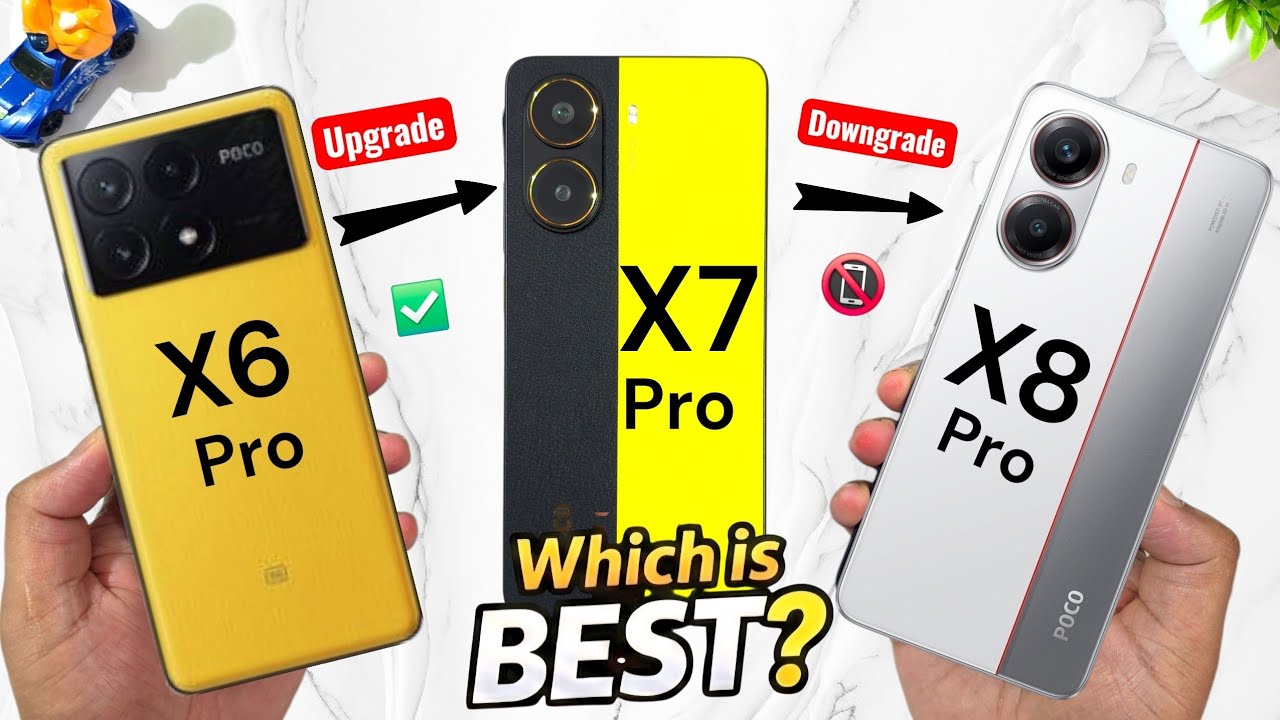 POCO X8 PRO против X7 PRO против X6 PRO. Об этом никто не будет говорить. ОБЯЗАТЕЛЬНО ПОСМОТРИТЕ!...