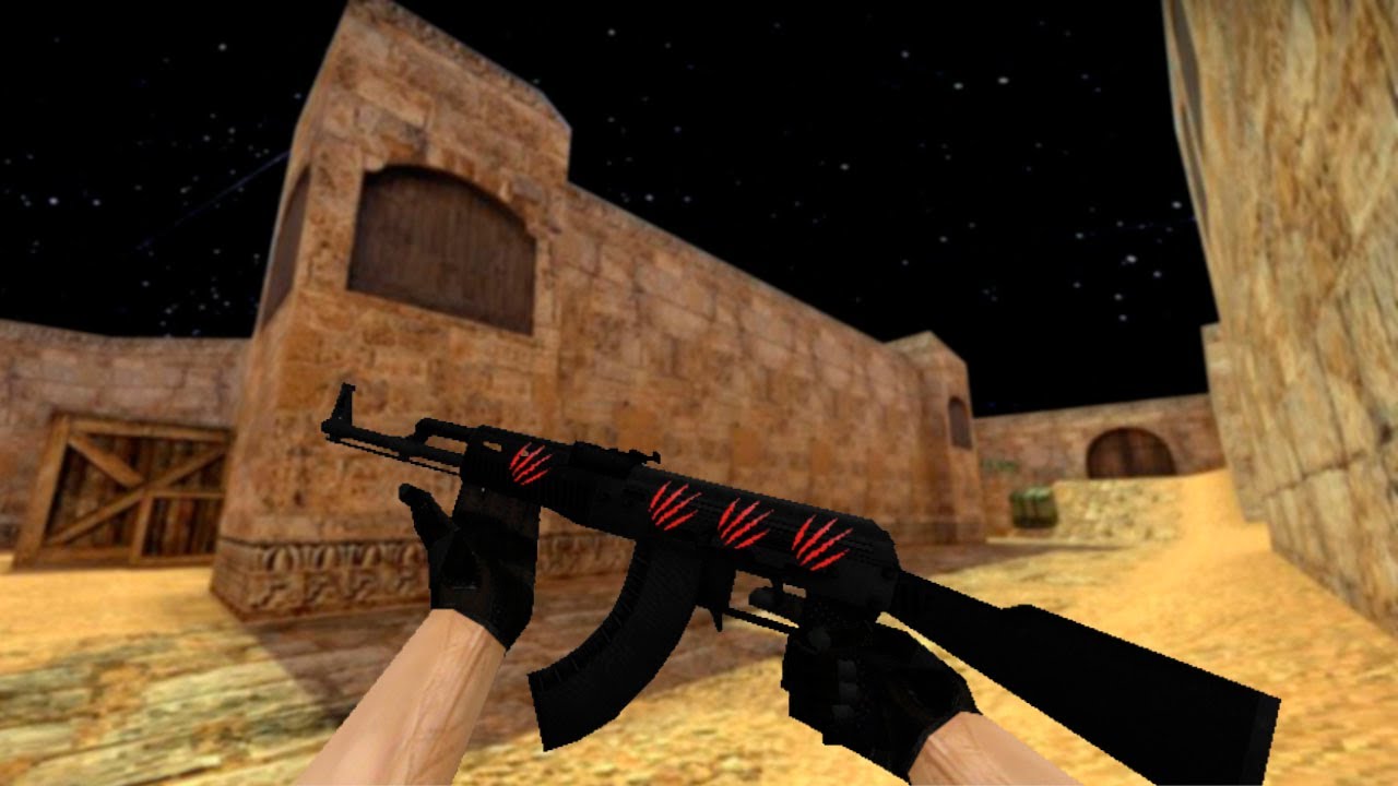 black skin pack cs 2 skins | cs 1.6 models