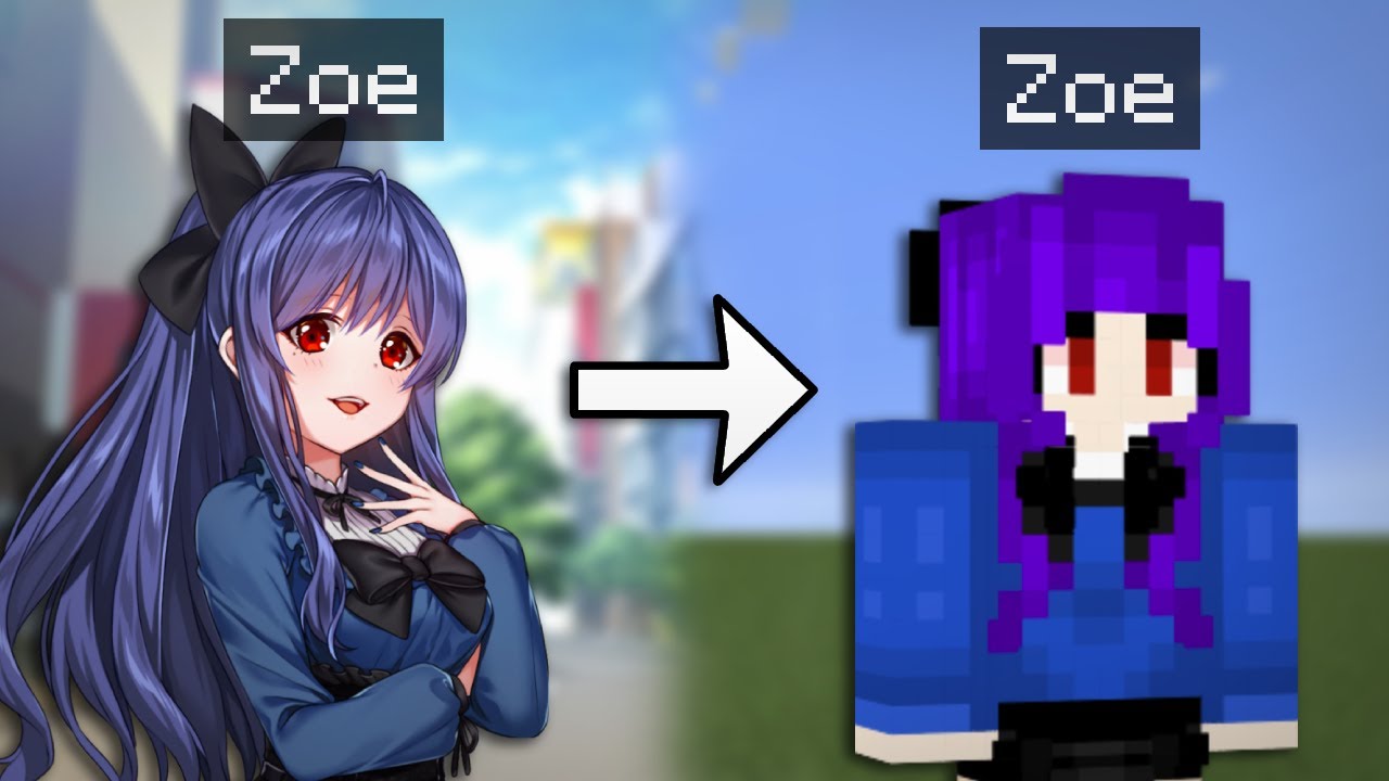 Minecraft, but it's My Rental Girlfriend (ft. I am ThePaladinOfSkill)