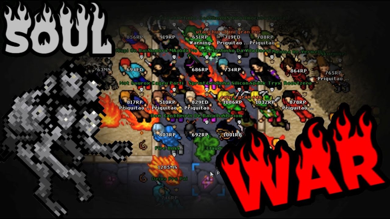 SoulWAR Massacre⚰️💀Aurera Global 💀4K [TIBIA] 💀