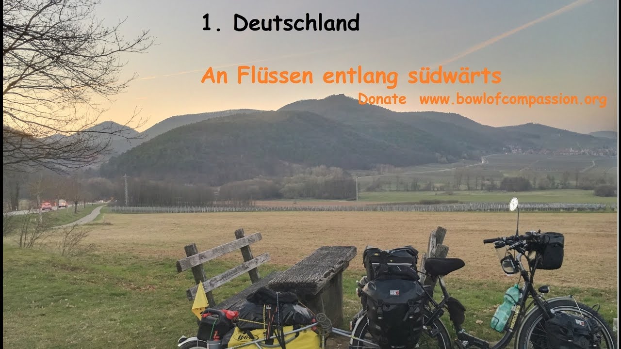 Saxo goes India 1. An Flüssen entlang südwärts
