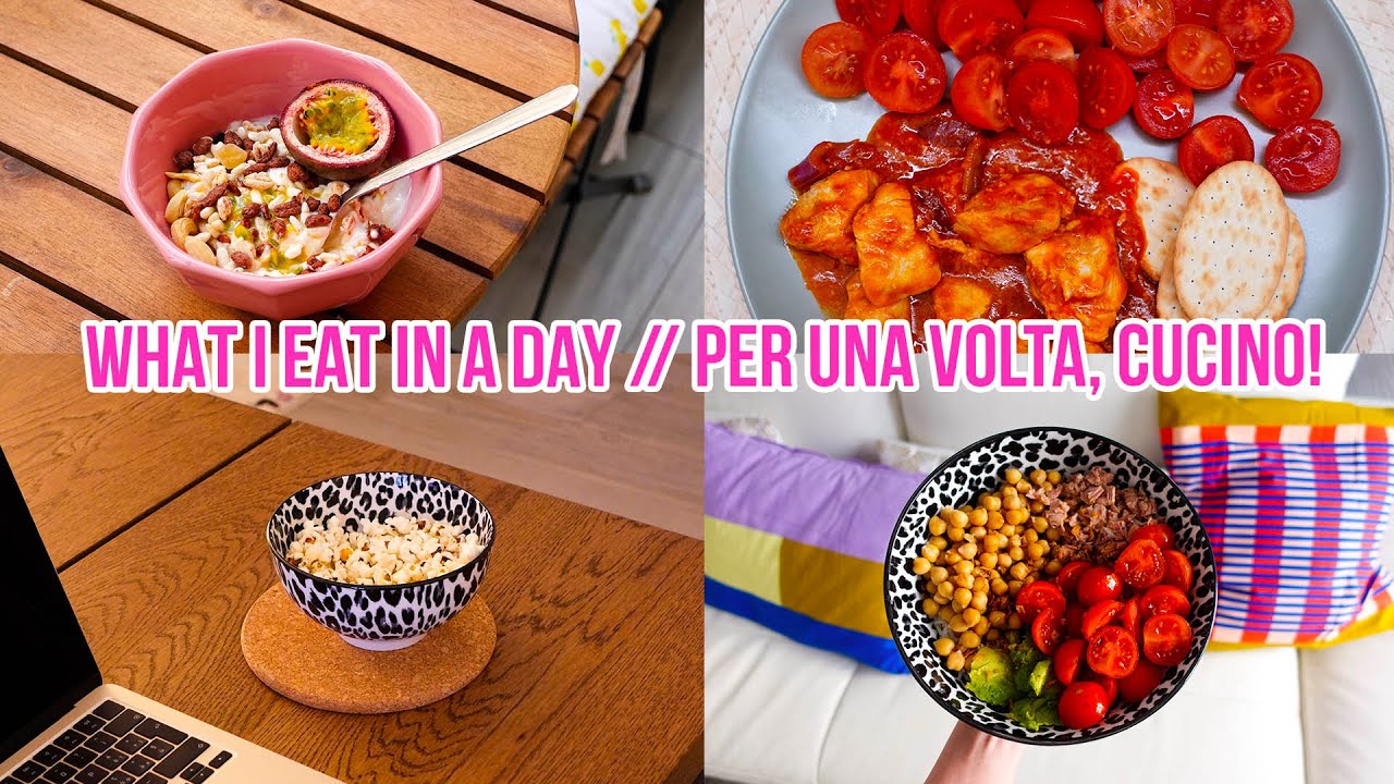 WHAT I EAT IN A DAY // le mie ossessioni del periodo 🍿🍚