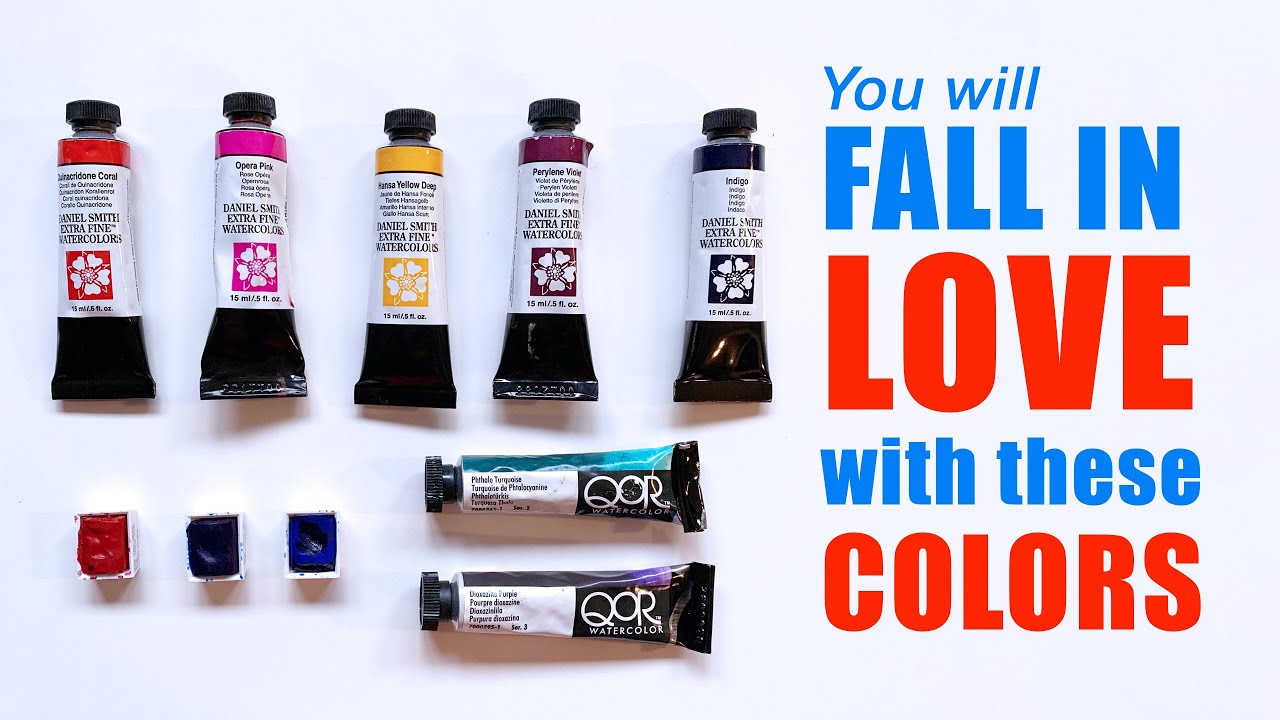 Top 10 Best Watercolors 🎨 My Favorite Pigments to Inspire Your Creativity!