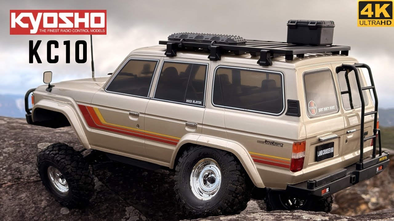 New Kyosho KC10 Toyota Land Cruiser 60 &ldquo;Dreamy Scale Run&rdquo; in 4K @kyoshoeurope 