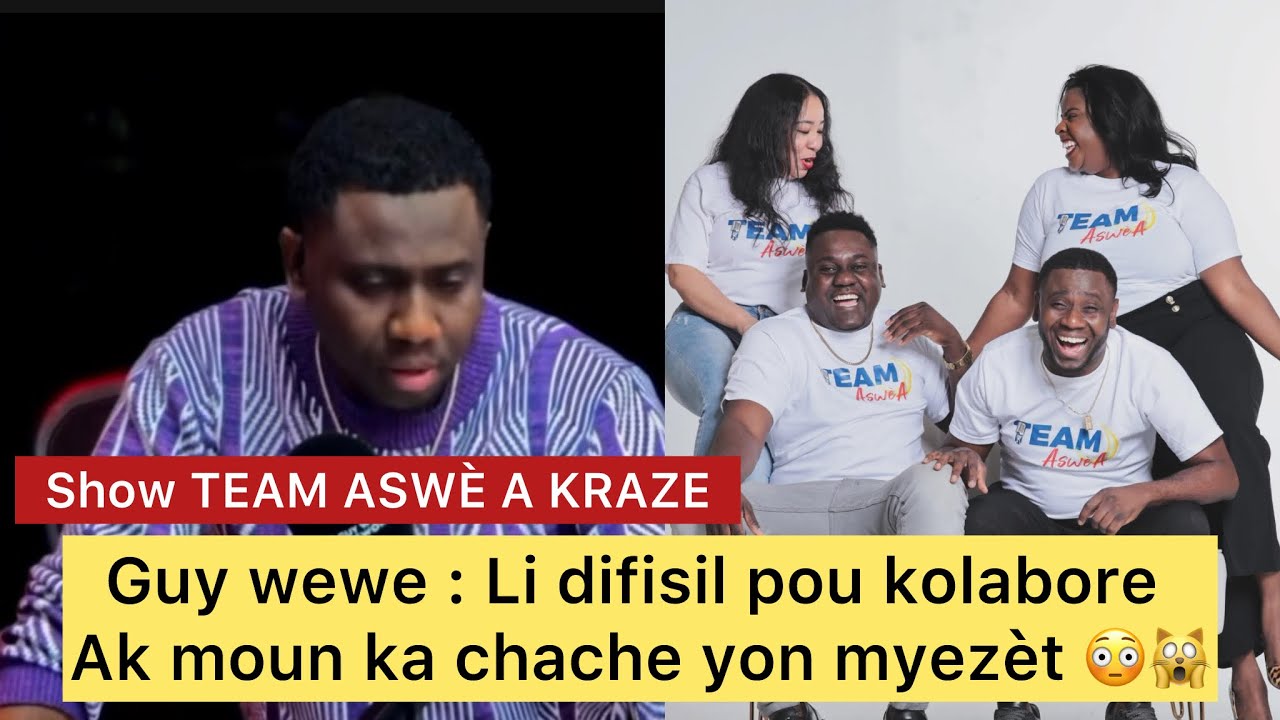 Guy Wewe KRAZE SILANS li 😳 “Team Aswè a Kanpe!” – Pawòl Li Choke Entènèt la / Guy wewe avili moun yo