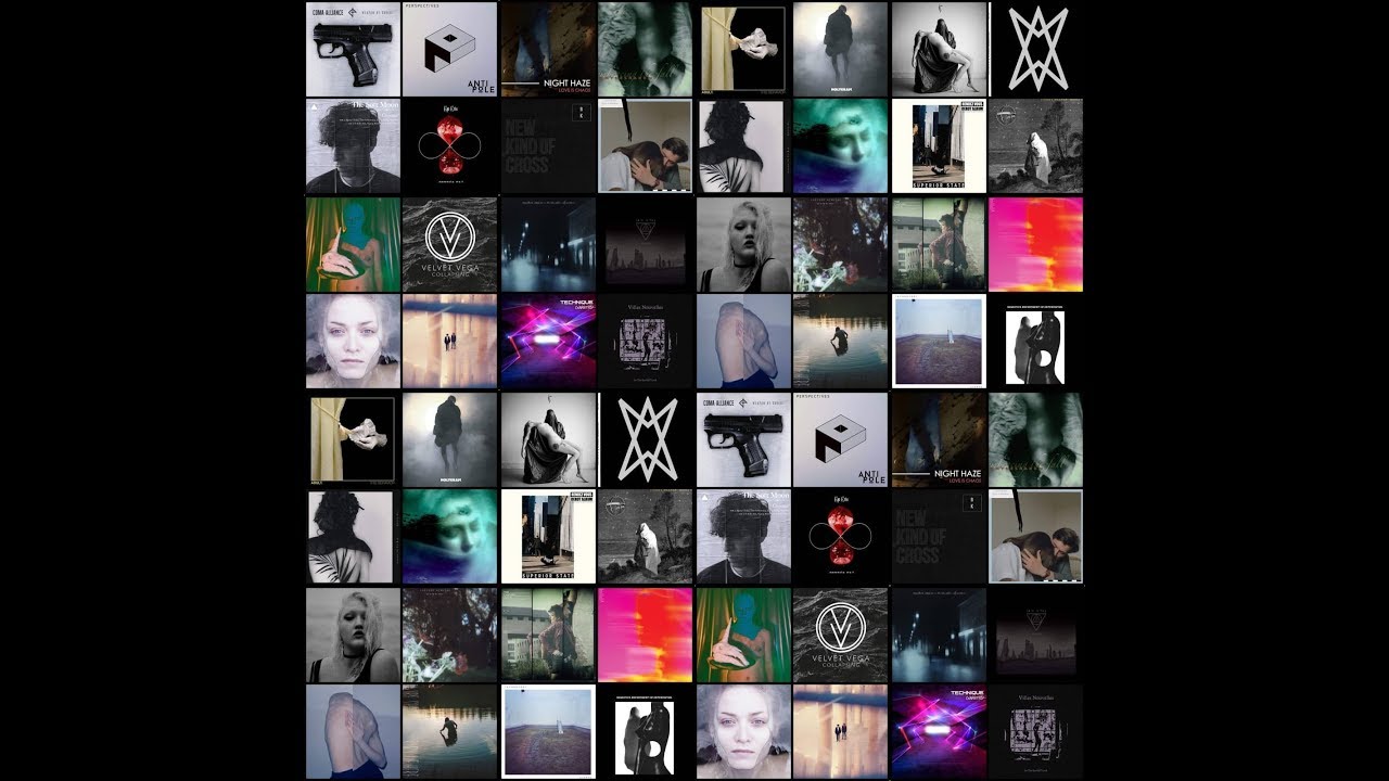 #01 The Best 70 Albums 2018  (Goth, Minimal/Cold-wave, Synth) by Dj Zauber