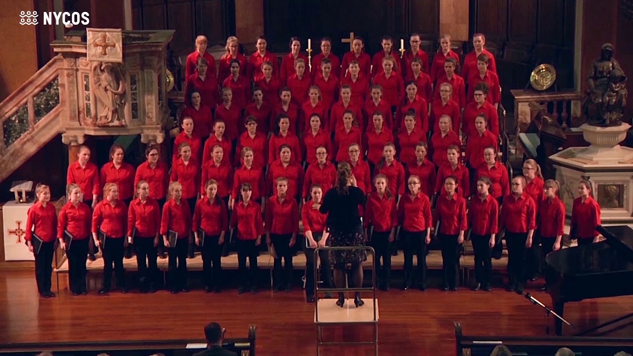 NYCOS National Girls Choir - The Wind that Shakes the Barley, Ken Johnston