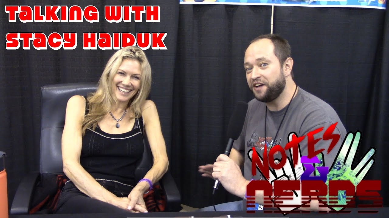 Notes and Nerds talking with Stacy Haiduk | Smallville Con 2019