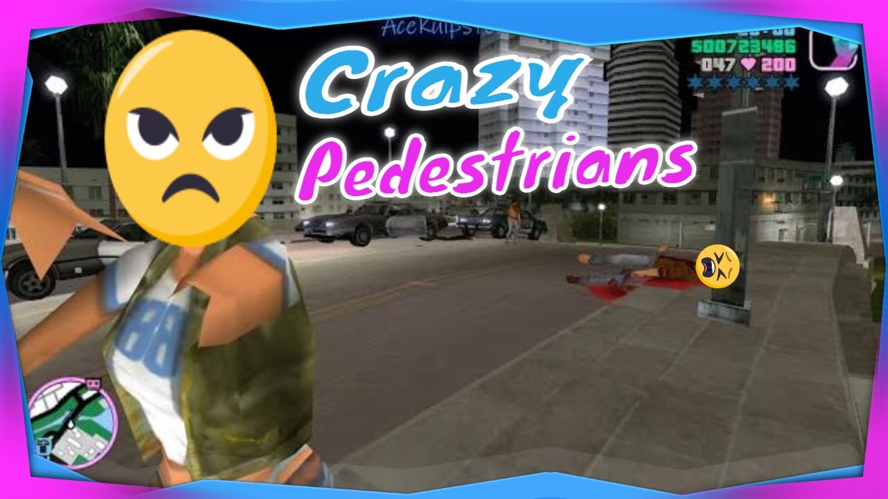 Grand Theft Auto: Vice City - Crazy Pedestrians #30
