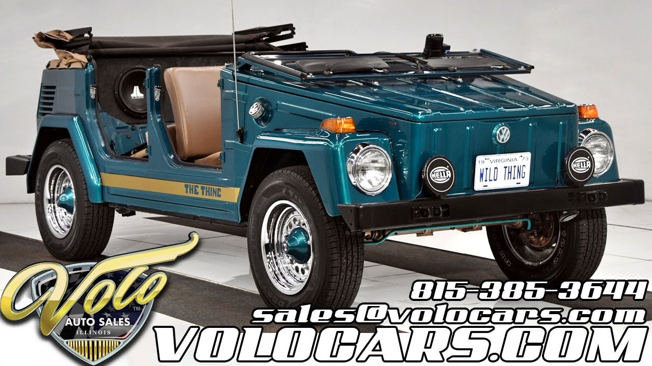 Volkswagen Thing 1973 года продаётся в Volo Auto Museum (V19085)