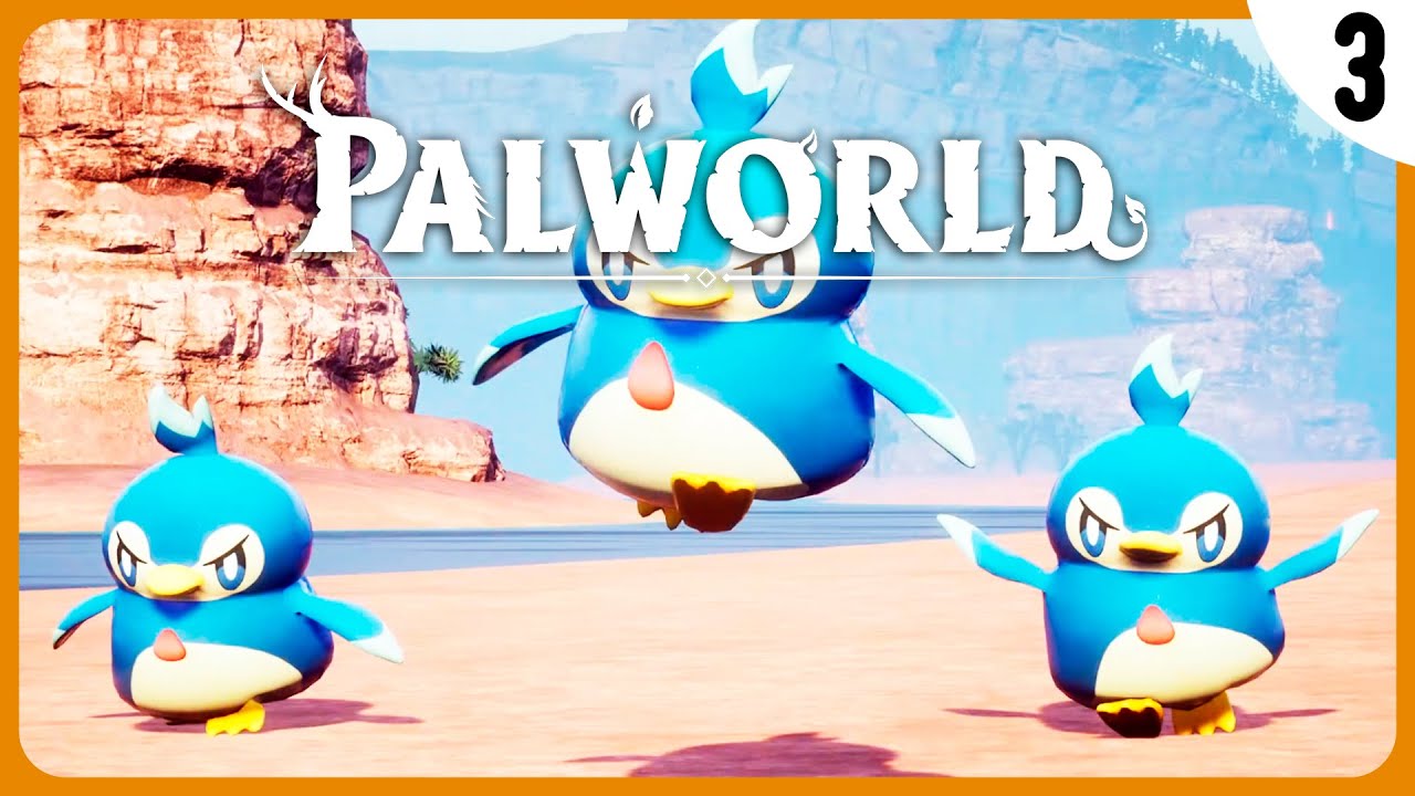 El PINGUINO de AGUA y HIELO | PALWORLD Gameplay Español [#3]