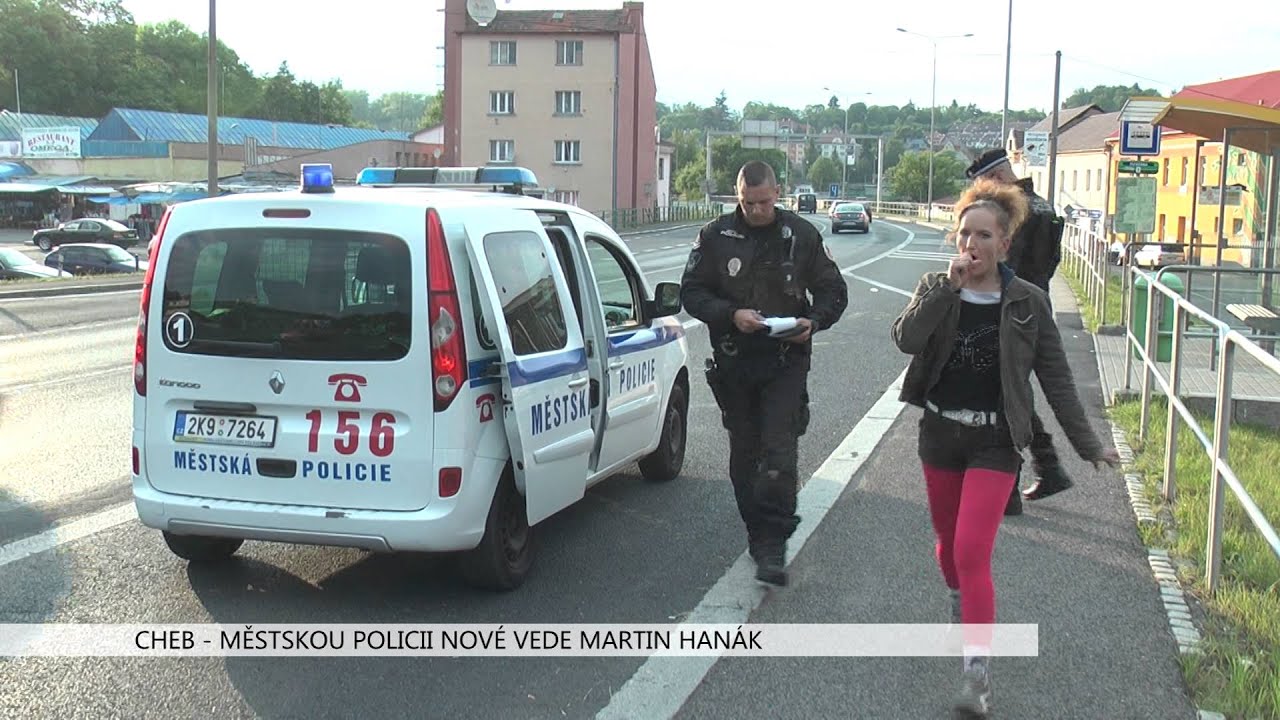 Cheb: Městskou policii nově vede Martin Hanák (TV Západ)