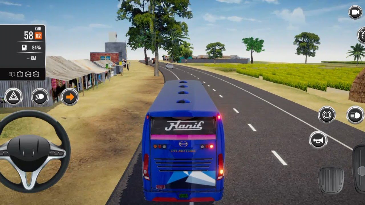 Bus Simulator Bangladesh Android Game Play 🚍 Hanif Hino Ak 1J Coach Trip Dhaka To Khulna 