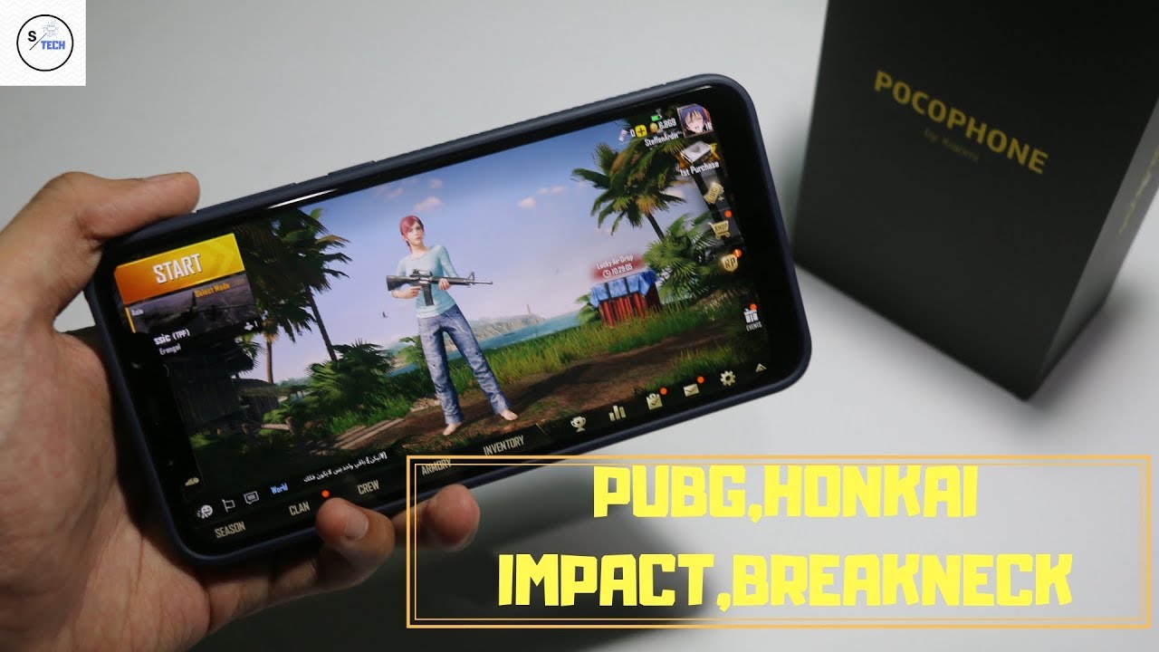 Test PUBG Dan 5 Game Berat Di POCOPHONE F1!